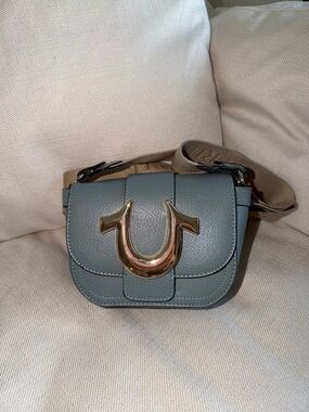 True Religion crossbody bag with gold hardware